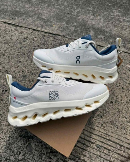 Loewe X On. Cloudtilt 20 White Navy