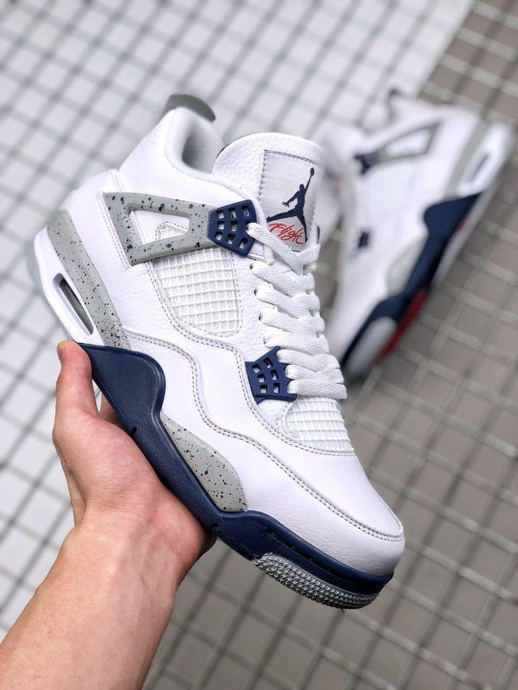 JRD. Retro 4 Midnight Navy Semi UA